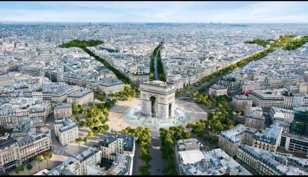 Metro A 2 Minutes Paris Centre Le Marais Lägenhet Romainville Exteriör bild